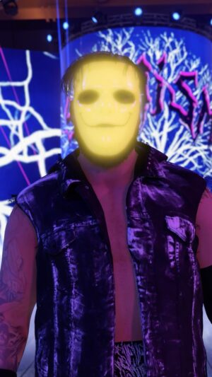 Joseph Ruby Instagram - Love Is Blind! 💗
Play as @joe_gacy next week in #WWE2K23! 
Who’s grabbing the Revel with Wyatt Pack?