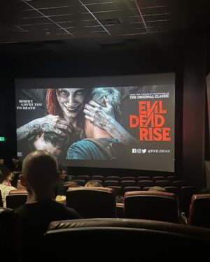 Joseph Ruby Instagram - A very big thank you to @wbpictures and @evildead for the early viewing of #evildeadrise 

As a huge Evil Dead fan I absolutely loved this movie! Go see it!