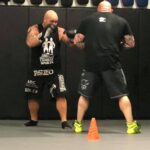 Josh Burns Instagram - Some solid rounds last night with the boys. My boy @hook_in_em locked in and ready to crack me in this pic lol. Victorious MMA