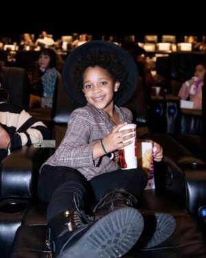 Journey Christine Instagram - @vivakidsfilms #apieceofcake movie premier. Starting @madimonroe. Streaming now!

Jacket and belt from @melissasweetkidsboutique 
Hat & boots from @shop4kidsclothes 
Photographer @pixbygg