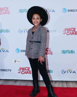 Journey Christine Instagram - @vivakidsfilms #apieceofcake movie premier. Starting @madimonroe. Streaming now!

Jacket and belt from @melissasweetkidsboutique 
Hat & boots from @shop4kidsclothes 
Photographer @pixbygg