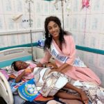 Julia Samantha Edima Instagram - En route pour une visite aux centres de prise en charge, de désintoxication et de réinsertion sociale de l’ONG @fondationfeef ( Fondation d’Éducation d’Espérance by Flomik) j’ai tenu à faire un saut à l’hôpital Générale de Yaoundé par le biais de @michelecare_world Pour rendre visite à des enfants malades , Anaëlle et surtout la petite Princesse qui s’apprête à faire face à une intervention chirurgicale de la mâchoire 😢 Imaginez-vous l’angoisse de sa maman , la peur qui anime de cette petite en ce moment 🥺 Impossible pour moi de ne pas apporter mon aide à la famille pour qu’elle retrouve la santé et puisse reprendre le chemin de l’école . Si vous voulez également vous joindre à moi pour son opération , voici le numéro à contacter :+237 ￼⁨6 99 16 16 71⁩ Hôpital Général