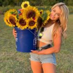 Julian Daigre Instagram - 🌻‘s make me so damn happy. Fo real tho. In my 27 years of life, I’ve always wanted to visit a sunflower field. Finally got around to it, and it was genuinely one of the most peaceful, beautiful experiences. On my list of things to call “mine” one day.. a field of sunflowers is one of them. BET. Coastal Ridge Farm