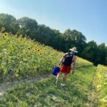 Julian Daigre Instagram - 🌻‘s make me so damn happy. Fo real tho. In my 27 years of life, I’ve always wanted to visit a sunflower field. Finally got around to it, and it was genuinely one of the most peaceful, beautiful experiences. On my list of things to call “mine” one day.. a field of sunflowers is one of them. BET. Coastal Ridge Farm