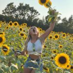 Julian Daigre Instagram - 🌻‘s make me so damn happy. Fo real tho. In my 27 years of life, I’ve always wanted to visit a sunflower field. Finally got around to it, and it was genuinely one of the most peaceful, beautiful experiences. On my list of things to call “mine” one day.. a field of sunflowers is one of them. BET. Coastal Ridge Farm