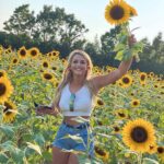 Julian Daigre Instagram - 🌻‘s make me so damn happy. Fo real tho. In my 27 years of life, I’ve always wanted to visit a sunflower field. Finally got around to it, and it was genuinely one of the most peaceful, beautiful experiences. On my list of things to call “mine” one day.. a field of sunflowers is one of them. BET. Coastal Ridge Farm
