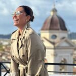 Juliana Paes Instagram – Não é à toa que Roma tem as mesmas letras que tem o Amor! Nunca vou esquecer essa vista! Hotel Hassler Roma