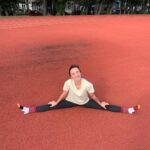 Juliane Wurm Instagram - Stretching and thinking about @hazel_findlay’s thoughts from her latest post. I’ve often asked myself why I enjoyed climbing the least and climbed the worst at times when I fully focussed on it. One reason for that is, in my opinion, that persistent focus makes us narrow-minded. Narrow-mindedness prevents us from being creative. And creativity is essential in climbing and training (and of course comes in handy in many fields of life). One part of being creative is, I think, to allow playfulness. It helps us keeping our eyes and mind open for alternative solutions, widen our horizon. Interestingly, I think we can barely fake playfulness (feel like it always ends up in paradoxical intervention;)). I think what we can do is finding our sweet spot between focus and playfulness. My personal strategy for that is to follow various interests that I have in life with alternating dedication, because I discovered for myself that whenever I focus on one thing, I can’t handle the pressure I put on myself and my playfulness decreases heavily. Berlin, Germany