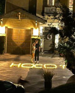 Julie Foudy Instagram - Awwww. So cute. Yay for Tanner. Izzy said yes. 💃🏻😍 #hocovibes San Clemente, California