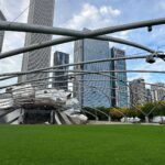 Julie Foudy Instagram - I love this city. But I especially love it when I’m with my favorite human Amy Liss. Thx for the great evening Chicago and Liss fam. ❤️ USWNT game on Sunday. Who is coming to the party?! Millennium Park