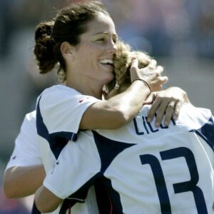Julie Foudy Instagram - Welp, our stages of emotion all pretty evident. 😬@kristinelilly and I try and break down the USA vs Portugal match. Big breaths party people. #laughterpermittedpodcast