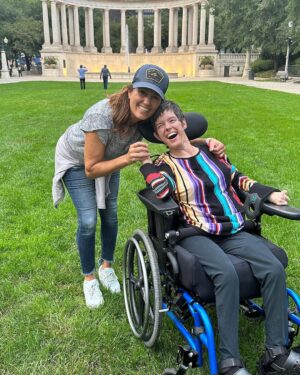 Julie Foudy Instagram - I love this city. But I especially love it when I’m with my favorite human Amy Liss. Thx for the great evening Chicago and Liss fam. ❤️ USWNT game on Sunday. Who is coming to the party?!
