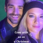 Justin Gaston Instagram - I love going out with @jmichaelgaston but sometimes the best date nights are spent at home watching a good movie! A Christmas movie on @greatamericanpureflix is next level! #christmas #christmasmovies #datenight #mypov #pureflixoriginal