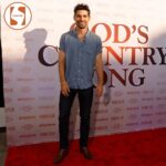 Justin Gaston Instagram - Our star, @jmichaelgaston walking the red carpet at the “God’s Country Song” premiere! Streaming on @pureflix this Friday, June 16! Check out the link in our bio. Franklin Theatre