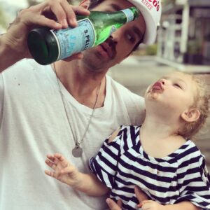 Justin Gaston Instagram - “Baby. It’s what’s for dinner.” - FB