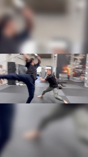 Justin Howell Instagram - Strength or speed? What wins? 🤔 
.
⚔️ @nava.stunt @stuntjustin 
🎥 @lucasmartinel 
🏢 @campus.univers.cascades 
👕 @asrv @rawgear 
.⁣
.⁣
.⁣
.⁣
.⁣
#stuntdouble #stuntfight #stuntlife #stuntman #stuntperformer #stunts #stuntteam #sword #swordfight #swordfighting #actionfilm #swordsmith #tricking #warrior #kungfu #warriors #longsword #martialartist #weapons #martialarts #wushu #cascade