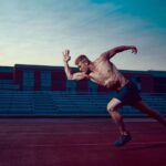 Justin Howell Instagram - Start-line of a big adventure today. #phase1 TO ✈️ LAX . 📸 @brettidaphotography .⁣ .⁣ .⁣ .⁣ .⁣ #action #actionmovies #athlete #inspiration #jump #jumpjump #life #motivation #run #runner #running #sport #sprint #stuntman #stunts #track #workout #training #runnersworld #runningcommunity Oakville, Ontario