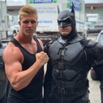 Justin Howell Instagram - Hey remember that time Batman burned down the bat cave? 💪🏼 @alainmoussi . . . . . #titans #batman #dccomics #dc #hawk #hawkanddove #nightwing #raven #batcave Gotham City