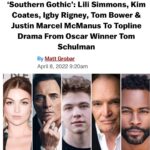 Justin Marcel McManus Instagram - Finally got me a Deadline Article!!!! I’m way to hype for this one y’all!!! . And love it when @power_starz link up me and @liliflower33 killing this one 💯 . #southerngothic #movie #comingsoon #poweruniverse #ghost #powerforce #justinmarcelmcmanus Manhattan, New York