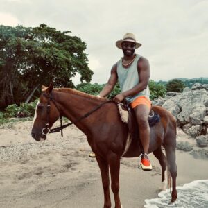 Justin Marcel McManus Instagram - So how exactly can I get a horse to NYC?? Such Beautiful creatures man! 
.
#jamaica #horseback #vacationmode #justinmarcelmcmanus