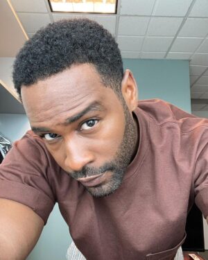Justin Marcel McManus Instagram - Well the beard lasted a good while 🤷🏾‍♂️… it shall be back though with the quickness 🧔🏾
.
#imback #clean