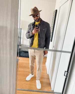 Justin Marcel McManus Instagram - Just vibing with that good mirror 🙃
.
#styled #fresh #datboifly