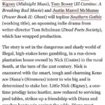 Justin Marcel McManus Instagram - Finally got me a Deadline Article!!!! I’m way to hype for this one y’all!!! . And love it when @power_starz link up me and @liliflower33 killing this one 💯 . #southerngothic #movie #comingsoon #poweruniverse #ghost #powerforce #justinmarcelmcmanus Manhattan, New York