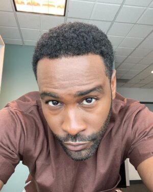 Justin Marcel McManus Instagram - Well the beard lasted a good while 🤷🏾‍♂️… it shall be back though with the quickness 🧔🏾
.
#imback #clean
