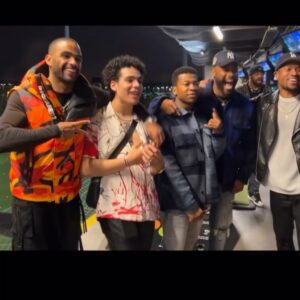 Justin Marcel McManus Instagram - A celebration of the homie @themekaicurtis !!!! Proud and happy for you fam!!! These are some special and talented brothas man!
@toby.sandeman @reallondonbrown @ajayortiz_ 
.
Go watch that @raisingkananstarz finale!! They DID that. 
#raisingkanan #powerghost #powerfam #powerneverends #justinmarcelmcmanus