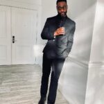 Justin Marcel McManus Instagram - Threw this bad boy on and met some cool folk in Ohio ✌🏾. African weddings are to much fun 🙌🏾 . #weddingseason #blacklabel #ralphlauren New York City, N.Y.