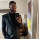 Justin Marcel McManus Instagram - Threw this bad boy on and met some cool folk in Ohio ✌🏾. African weddings are to much fun 🙌🏾 . #weddingseason #blacklabel #ralphlauren New York City, N.Y.