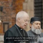 Justin Welby Instagram - We are praying constantly for all those who are caught up in this war. Today we stood together in solidarity against antisemitism, and every form of racism and hatred. Watch the full version at the link in bio.
