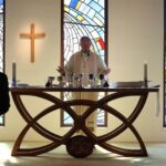 Justin Welby Instagram - The Church is the body of Christ - we belong to one another and share each others’ burdens. As we gathered to worship at St Wilfrid’s in @CofEPortsmouth this morning, we remembered our brothers and sisters in the Holy Land, and prayed for all God’s children caught up in war. St Wilfrid's Cowplain