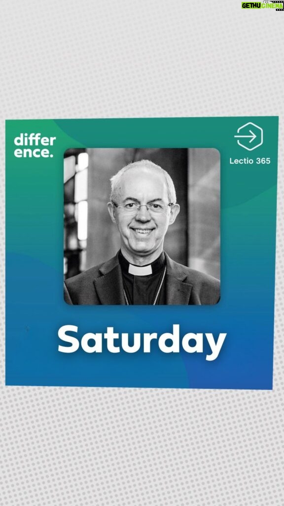 Justin Welby Instagram - Today’s reflection from Archbishop @justinwelby is looking at the story of Jesus ascending to heaven, as His followers watch... Find the full reflection via the link in our bio 🔗   #DifferenceRLN   —— These daily devotions were originally featured on the #Lectio365 app from @247prayer. Music by Wilderthorn. Download the app for free on Apple or Android to pray the Bible every day.