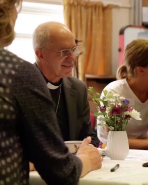 Justin Welby Instagram - Money worries can take a toll mentally and physically. That’s where @capuk_org come in. While visiting the Market Drayton debt centre last week, I heard how the advice and friendship they offer can change lives.

Learn more at the link in bio.