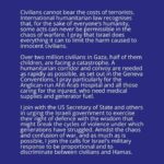 Justin Welby Instagram - Pray for the people of Israel, Gaza and the West Bank. Pray for the future of the Holy Land. Swipe through to read my statement - also available at the link in my bio.