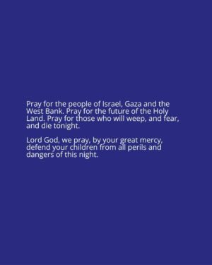 Justin Welby Instagram - Pray for the people of Israel, Gaza and the West Bank. Pray for the future of the Holy Land.

Swipe through to read my statement - also available at the link in my bio.