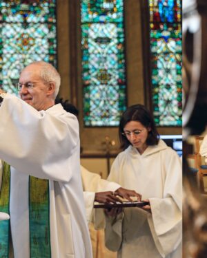 Justin Welby Instagram - These extraordinary young people are now committed to spending a #YearInGodsTime as part of @thecommunityofstanselm – a group of Christians who live, study, serve and pray together at Lambeth Palace.

Join me in praying for God to reveal the depths of his personal call to each one of them this year. #YearInGodsTime