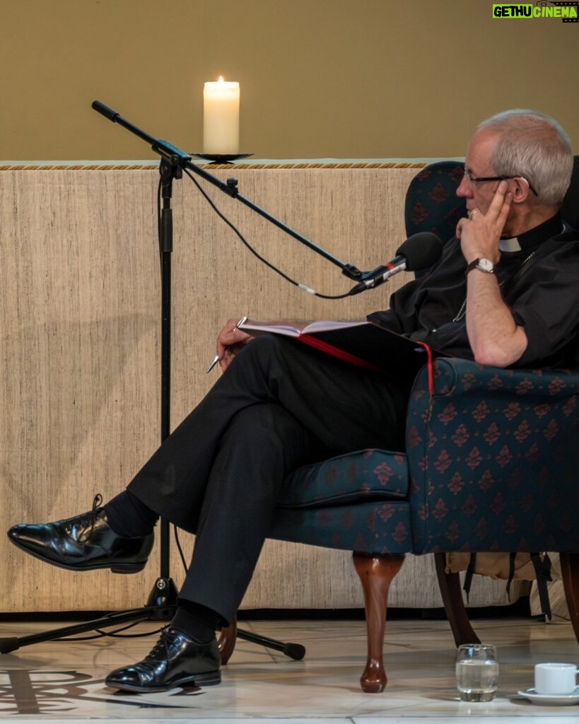 Justin Welby Instagram - Listen again to my conversation with Cressida Dick, the final episode of my #ArchbishopInterviews series on @BBCRadio4. Another chance to hear her first broadcast interview since leaving the Met. She reflects on challenges in policing and personal regrets. Listen today at 11am and again next Monday at 9pm at the link in bio.
