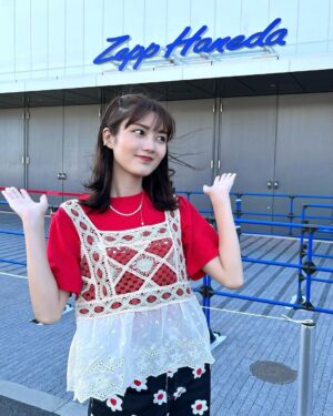 Kaho Mizutani Instagram - ❤️✈️
「COLORZ powered by SHEIN」
zepp羽田ありがとうございました🌼
#COLORZwithSHEIN
SHEIN割引クーポン：COLORZ