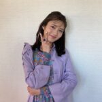Kaho Mizutani Instagram - むらさき新鮮🟣🎀 舞台「仁義なき幕末」稽古の日々です〜◎