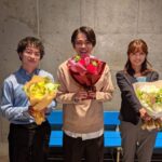 Kaho Mizutani Instagram - #凋落ゲーム 今夜4話、最終回です🥲 クランクアップは創設メンバー3人で💐 物語は笑顔で終わることができるのか… 黒幕は誰なのか… 是非最後まで見届けて下さい🐼