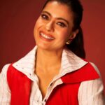 Kajol Instagram - More like Red riding hood with an attitude than Christmas but at least it’s RED ! 😜 Wishing u all a very #merrychristmas lots of peace and joy with a touch of sarcasm and just a tiny dot of drama/adventure.. that’s life! 🎄🎁