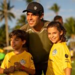 Kaká Instagram – Família, futebol e amigos @caiobasoccercamp ⚽️❤️ Hotel Transamérica Ilha Comandatuba
