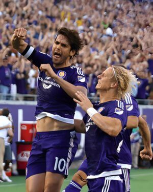 Kaká Instagram - March 2015 was my first month as a Lion for @orlandocitysc We were living a sequence of “firsts” together, the Team and I: the first @mls match, the first Orlando City goal in MLS, days later our first MLS win… It was the start of a fantastic ride, in a lovely city that embraced us. As a player, as well as an ambassador for the team and the league, it’s been beyond exciting watching the game’s non-stop growth in the US, both on and off the pitch. I’ve always been a firm believer in how much soccer could thrive in the ever-vibrant American sports culture. That experience has been fundamental in widening my understanding of the sports business as a whole. I'll be a #LionForever! 🦁⚽️❤️
