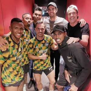 Kaká Instagram - Learning new things while meeting great friends that football has given me ⚽ #uefamip