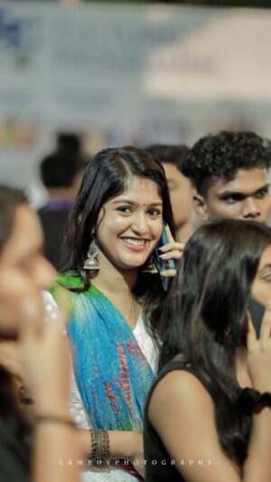 Kalyani Anil Instagram - 🤍
Thanku @__cam_boy for capturing this. 😍
#iffk 

#candid #reelkarofeelkaro #unexpected #reelitfeelit #trendingreels #viral