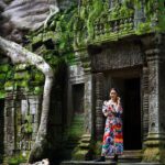 Kamila Rundusová Instagram - ANGKOR WAT. Ancient and magical world herritage. Thanks to visiting Siem Reap in Cambodia, I have received answers to my questions about Hinduism and Buddhism, and about their connection. I really like Cambodian beliefs, their culture, their food, smiling faces and friendly attitude. I am quite sure that I will come back with @robiczech one day, as I really want him to feel the energy of all the magical temples and all the beautiful people. I am sure that Cambodia offers way more. Now let another adventure begin✨ Thank you @li_ono for beautiful pictures and great guiding skills #SiemReap #AngkorWat #Cambodia #UNESCO Angkor Wat, Siem Reap, Cambodia