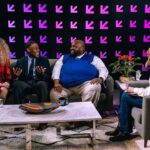 Kari Byron Instagram - Three National a teachers of the Year! Rodney Robinson, Kurt Russell, and Sarah Brown Wessling sat down with me in the #SXSWEDU Live Studio. 📸 @brittanynofomo #crashtestgirl #education #explr #teachers