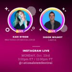 Kari Byron Instagram - 🔴 We're going LIVE TODAY Mon 10/23 at 12pm PT/3pm ET @nationalstemfestival with the Head of Education for #Canva @jasonwilmotcanva & our Curiosity Communicator-In-Chief @therealkaribyron.🧪✨See you soon!⁠ ⁠ #NationalSTEMChallenge #Canva #STEMChallenge #EducationInnovation #CanvaForEDU #IGLive